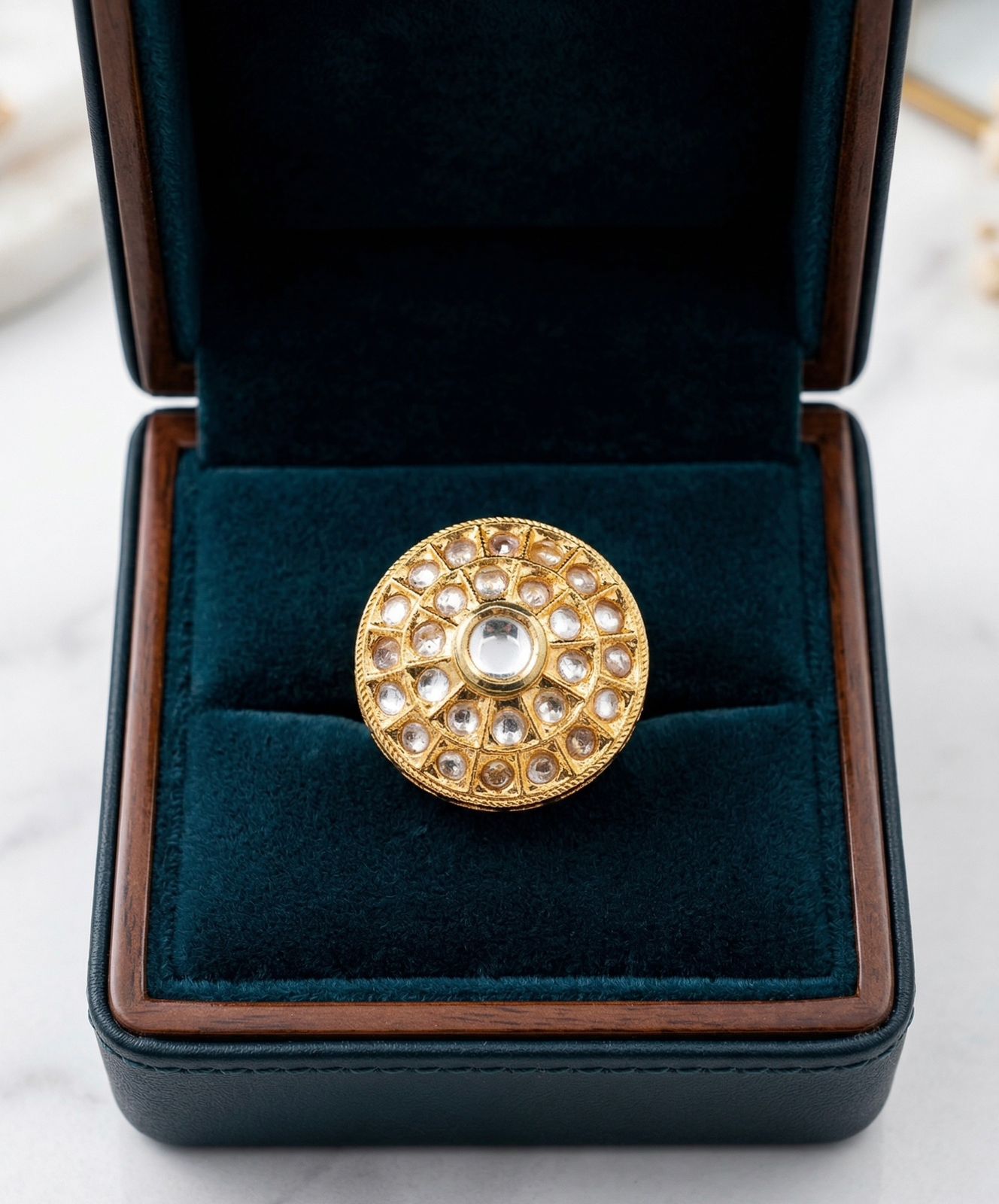Golden Halo Heritage Ring