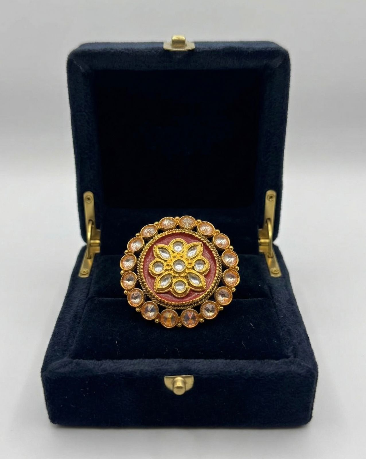 Ruby Bloom Heritage Ring