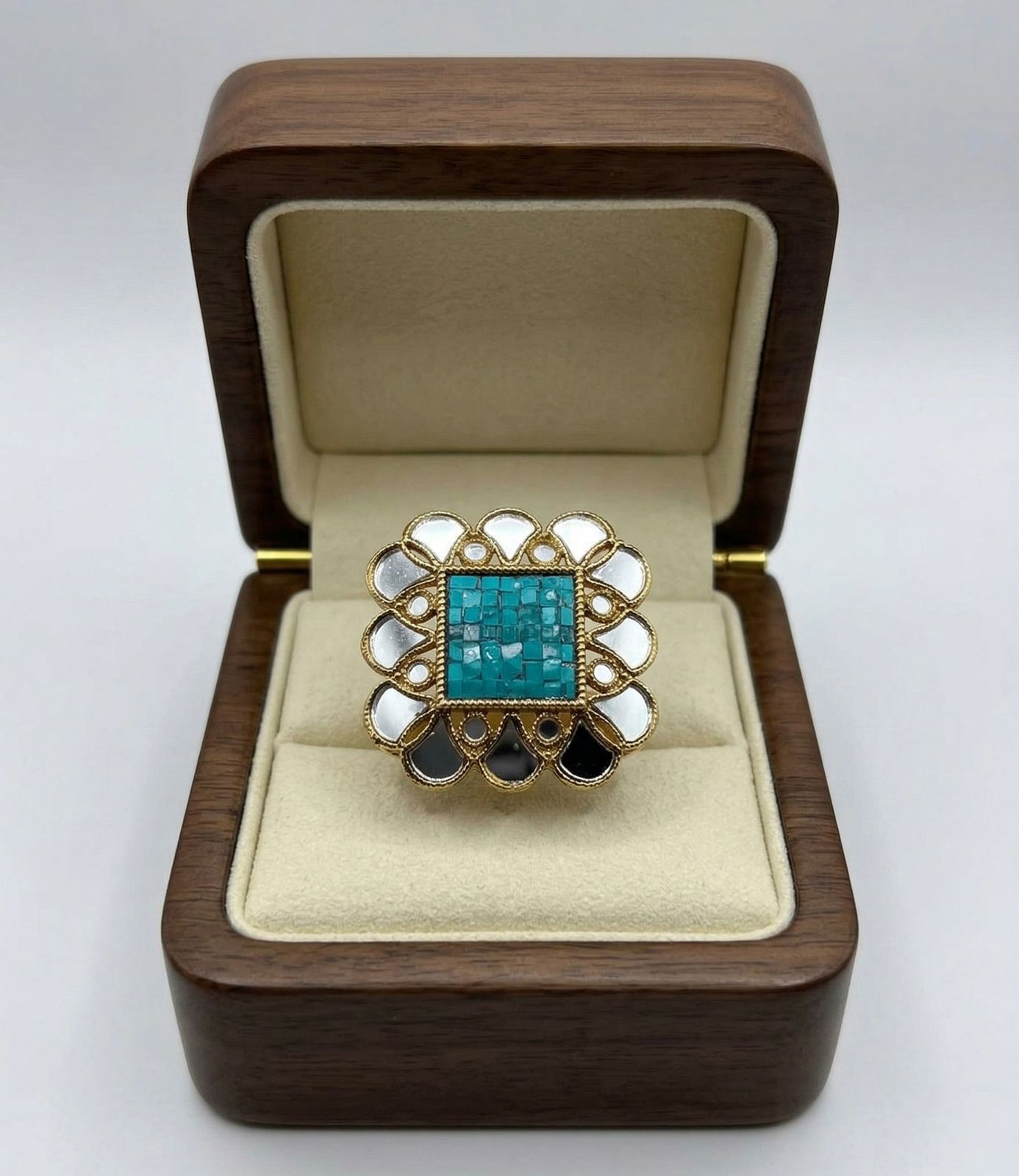 Ocean Mosaic Luxe Ring