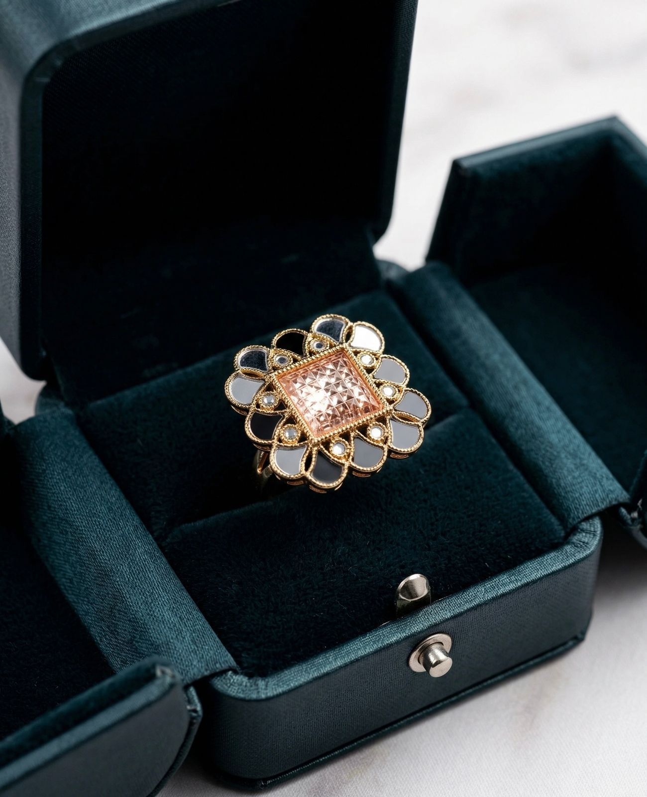 Blush Mosaic Royale Ring