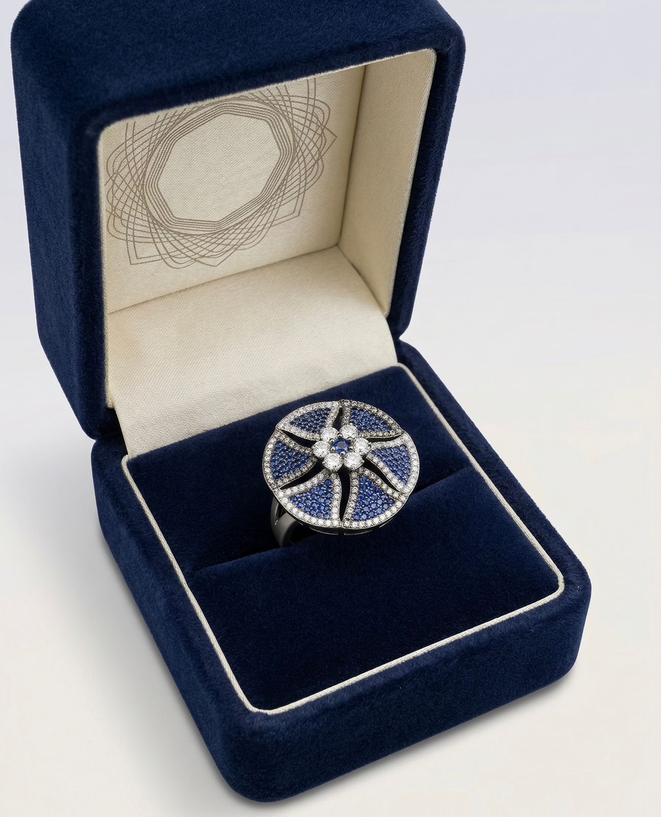 Azure Eclipse Luxe Ring