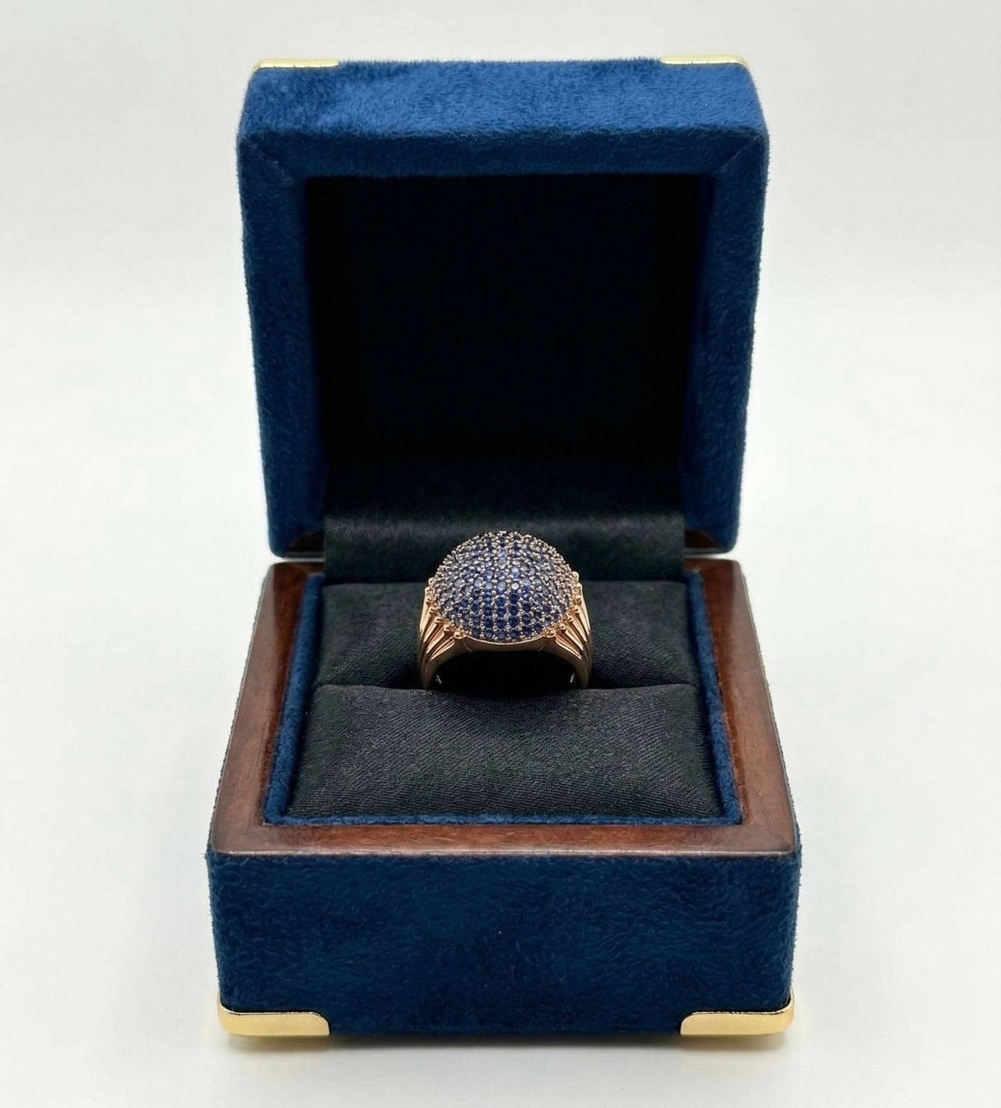 Midnight Royale Dome Ring
