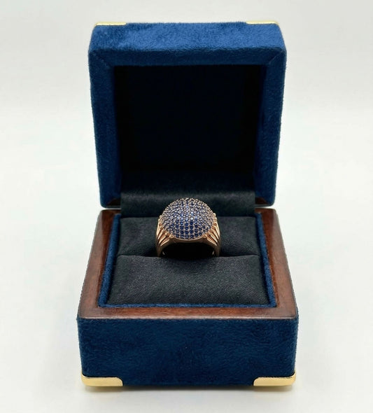 Midnight Royale Dome Ring