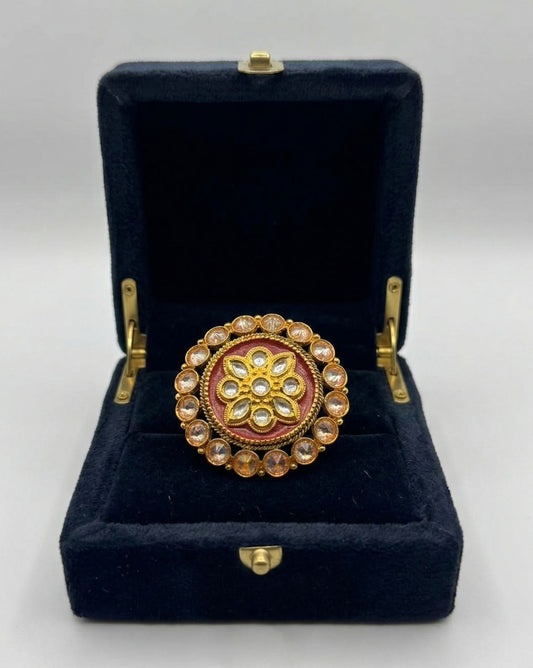 Ruby Bloom Heritage Ring