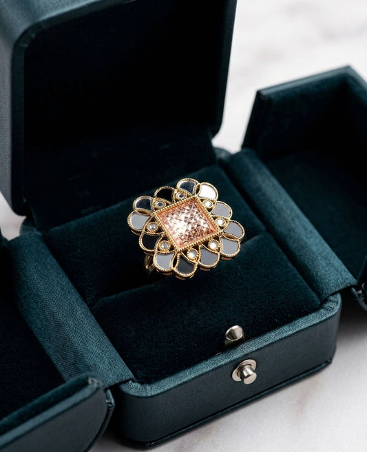 Blush Mosaic Royale Ring