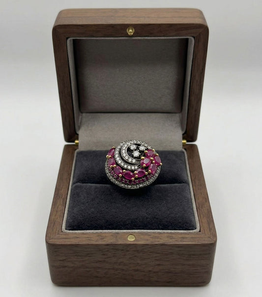 Ruby Eclipse Luxe Ring