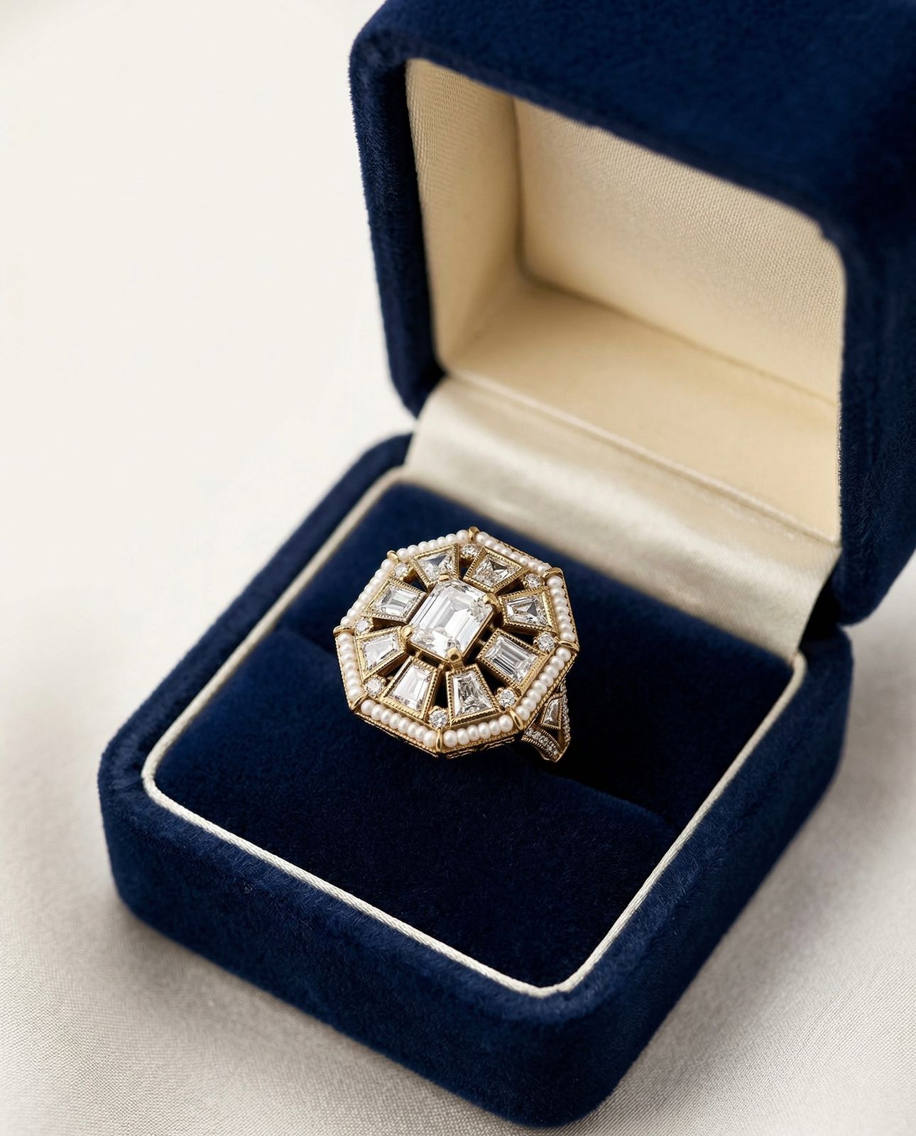 Imperial Pearl Prism Ring