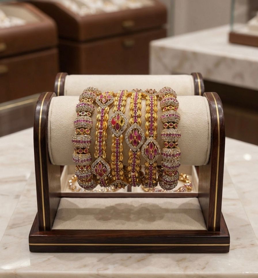 Rose Royale Signature Bangle Set