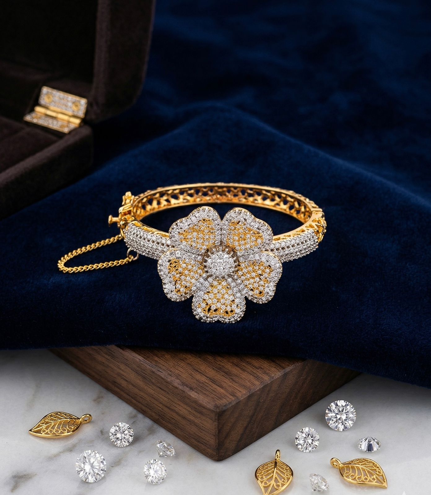 Golden Blossom Armlet