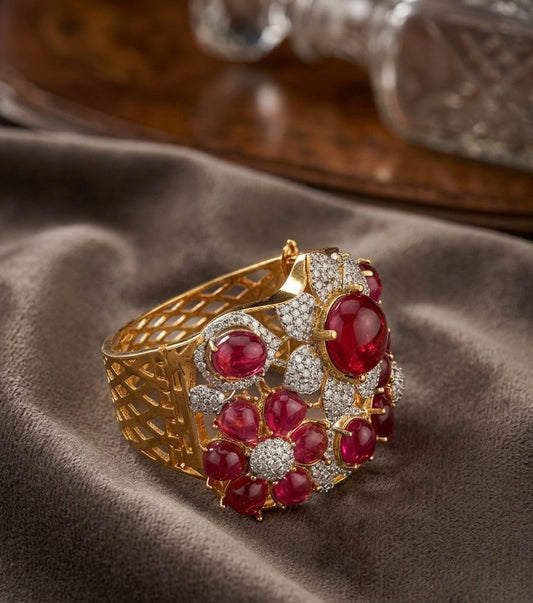 Ruby Blossom Royale Armlet