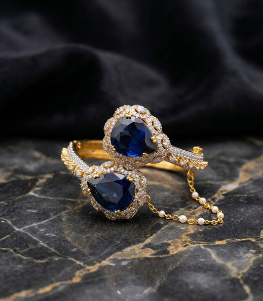 Royal Sapphire Embrace Armlet