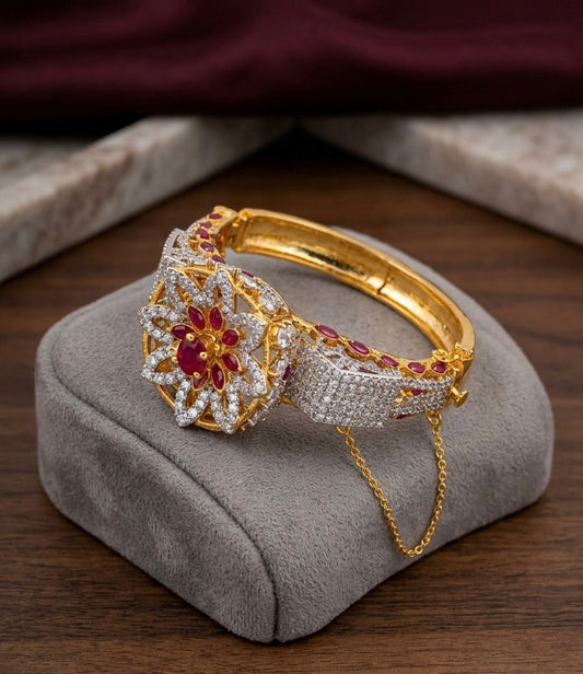 Ruby Petal Luxe Bracelet
