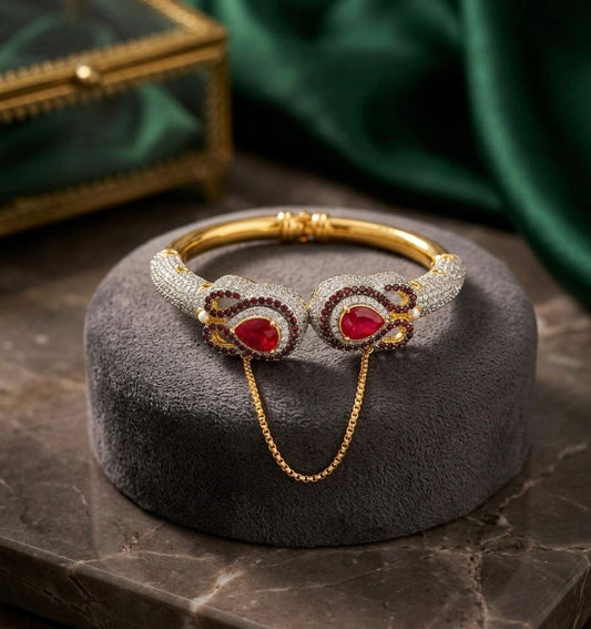 Royal Ruby Harmony Bangle